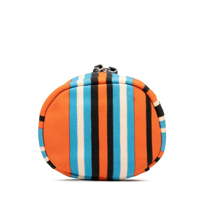 Prada 2VH147 Canvas Leather Shoulder Bag