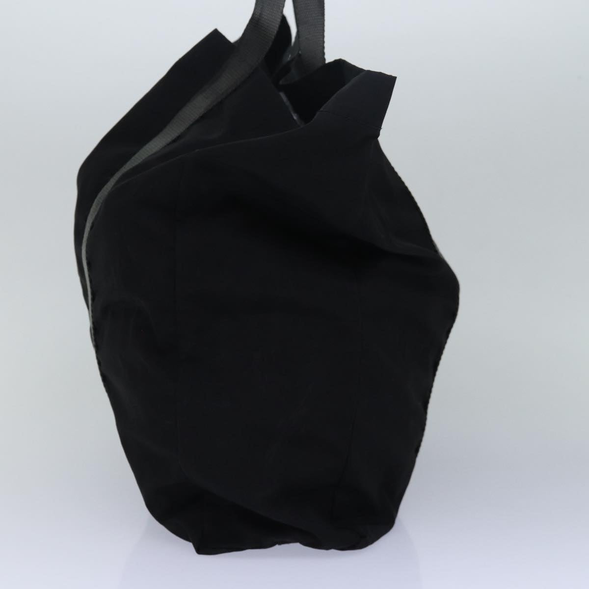 PRADA Shoulder Bag Nylon Black Pink Auth