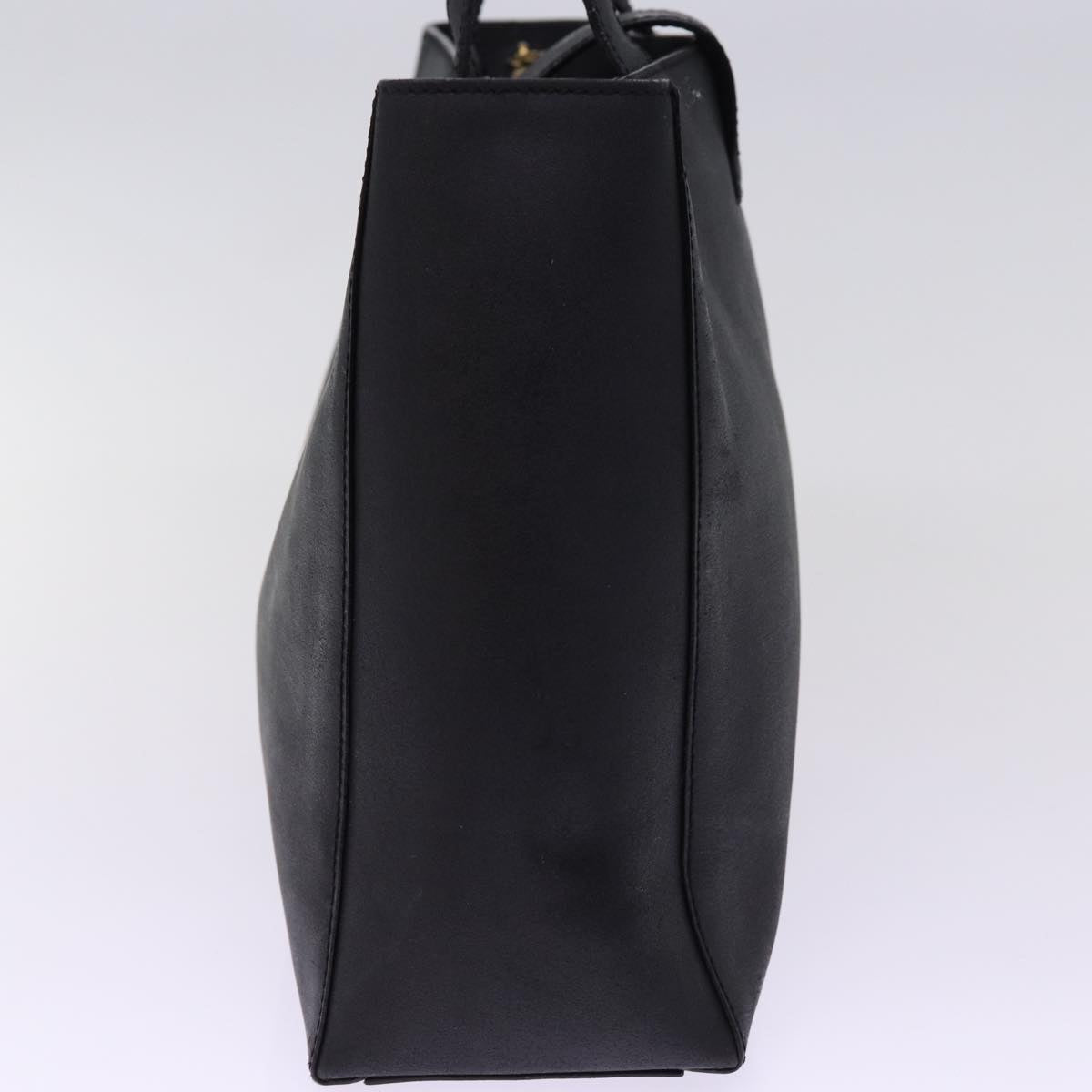 Luxury CELINE Hand Bag Leather Black 15278