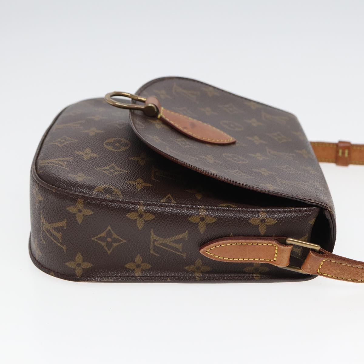 LOUIS VUITTON Monogram Saint Cloud GM Shoulder Bag M51242 LV Auth bs15992