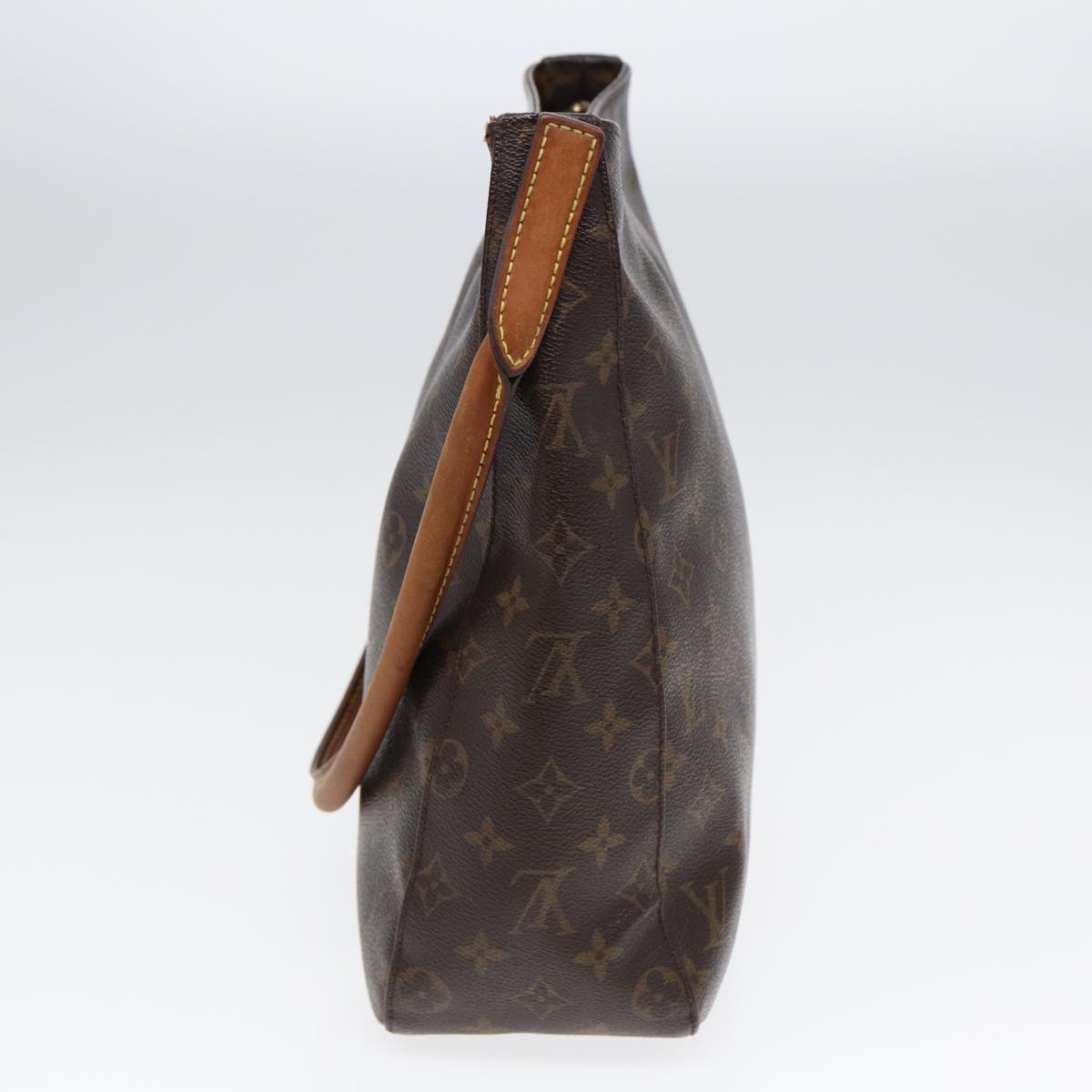 LOUIS VUITTON Monogram Looping GM Shoulder Bag LV Auth bs16819