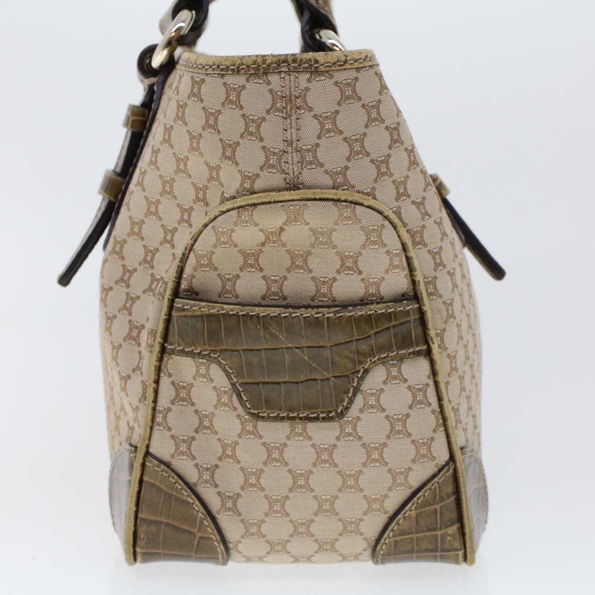 Luxury CELINE Macadam Canvas Boogie Bag Hand Bag Beige WC-ST-0068 5785