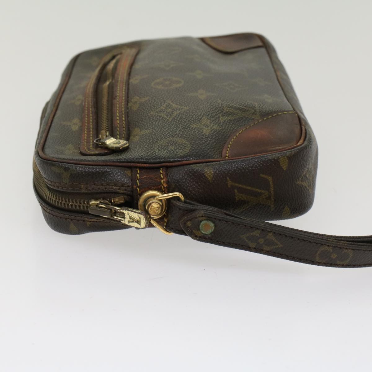 LOUIS VUITTON Monogram Marly Dragonne PM Clutch Bag M51827 LV bs6801