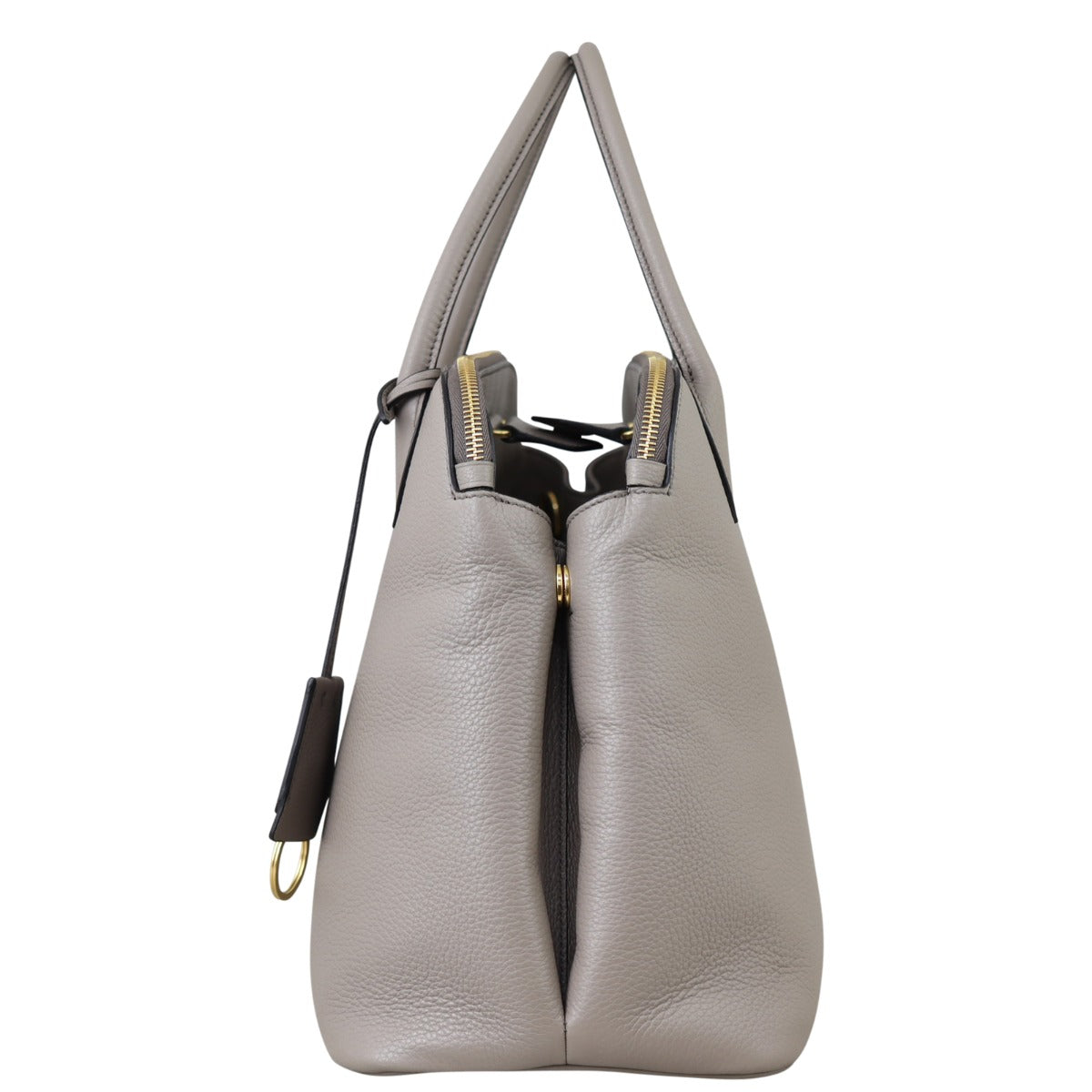 Prada Vitello Daino Double Zip Tote