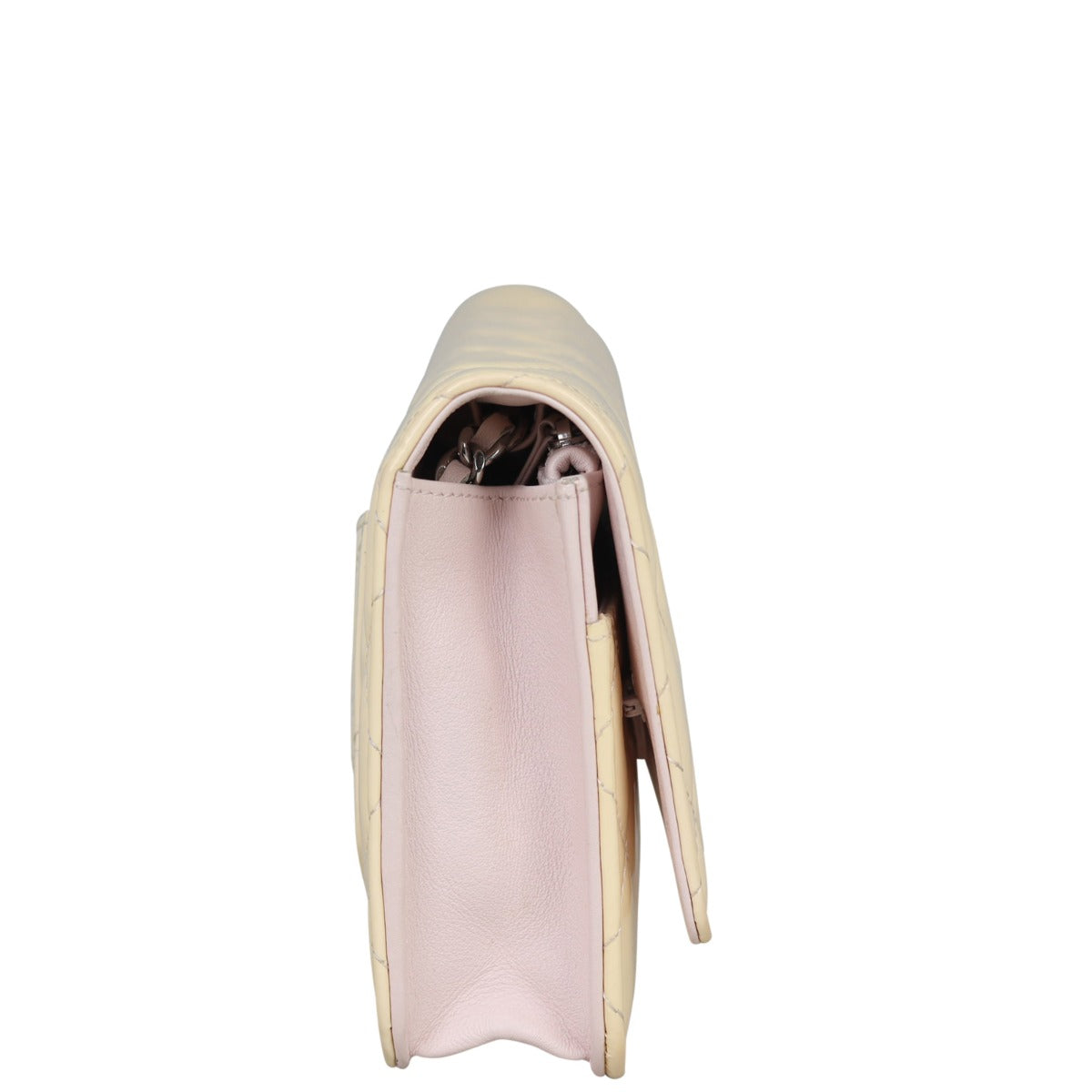 Chanel Classic Wallet on Chain Patent | Shell Pink