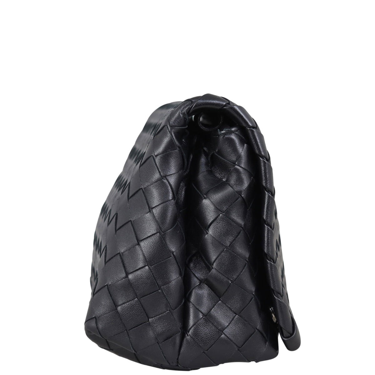 Bottega Veneta Intrecciato Full Flap Small Crossbody