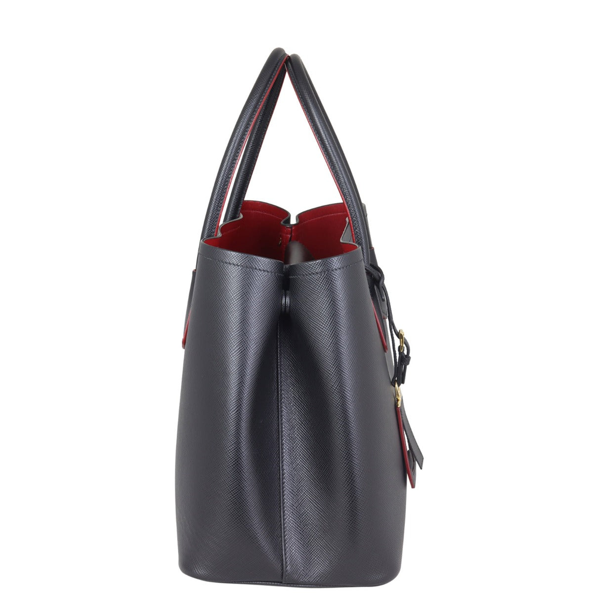 Prada Saffiano Cuir Double Bag Large