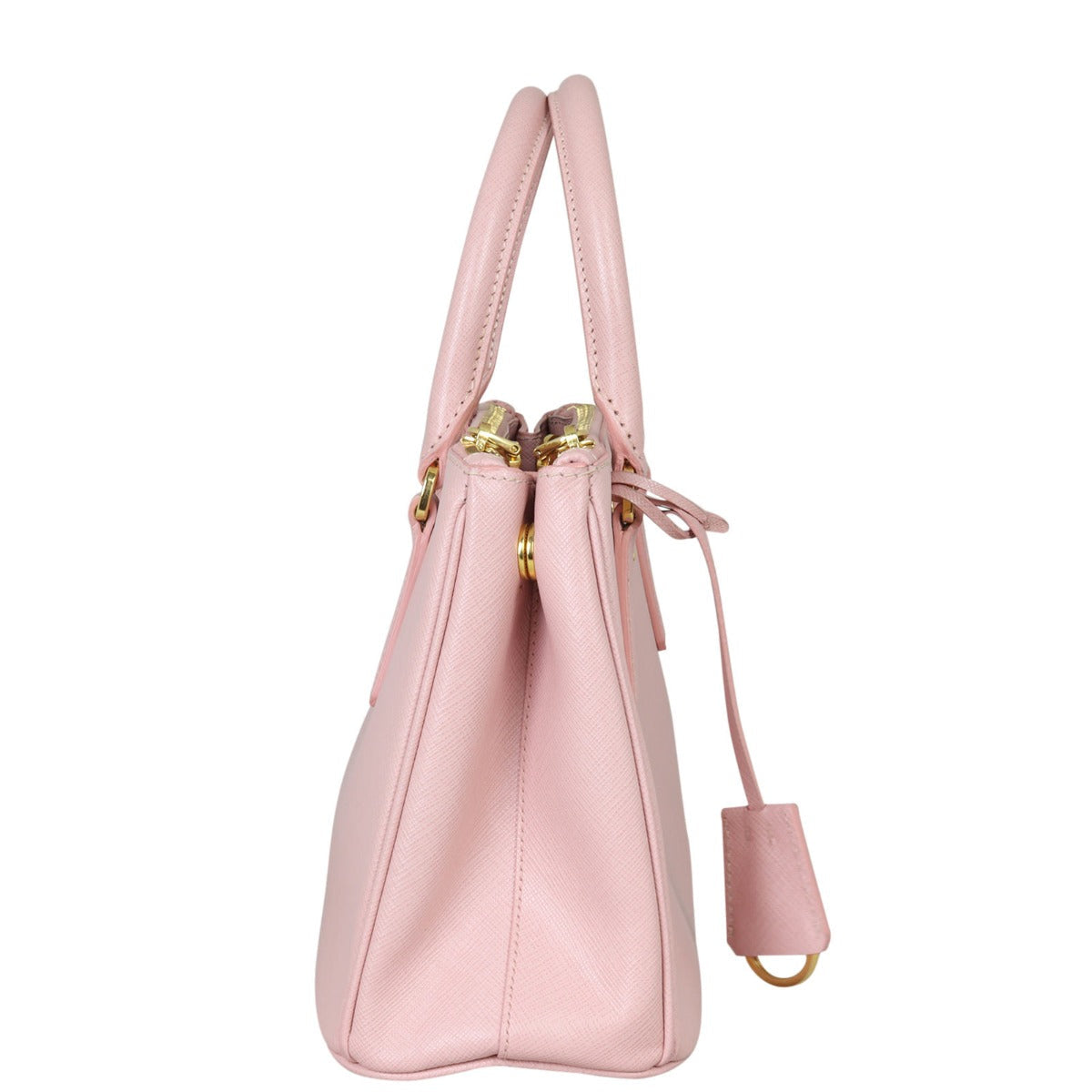 Prada Saffiano Lux Galleria Double Zip Tote Mini