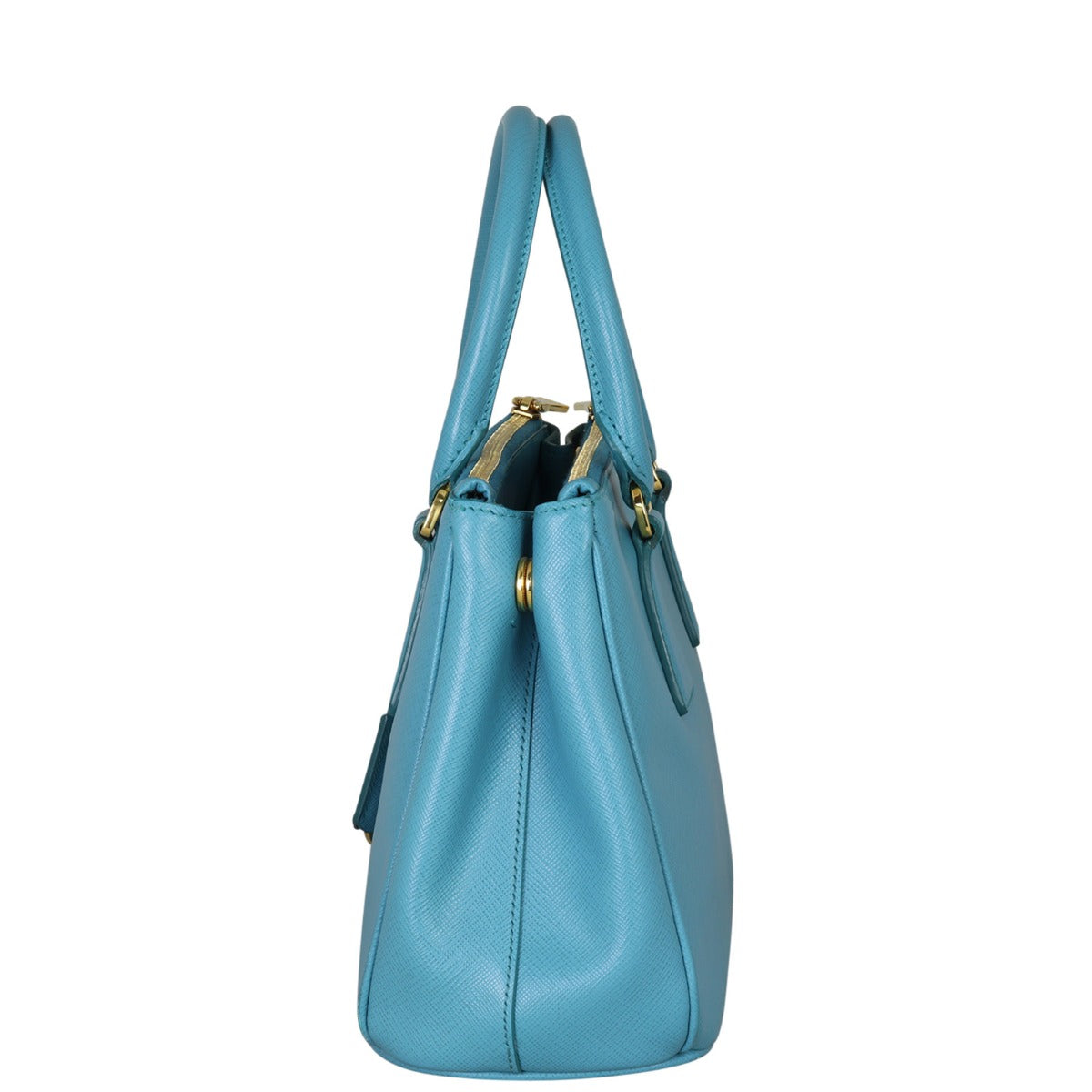Prada Saffiano Lux Galleria Double Zip Tote Mini