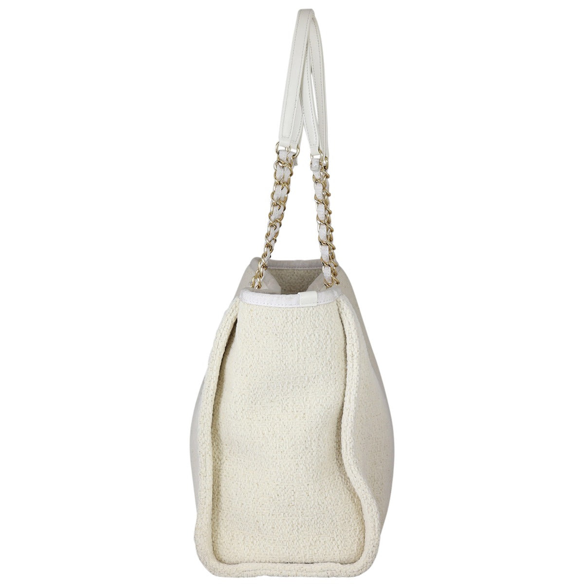 Chanel Deauville Small Tote | Cream