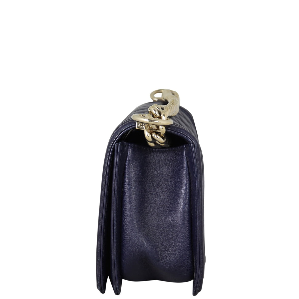Chanel Boy Old Medium | Black 22 Series