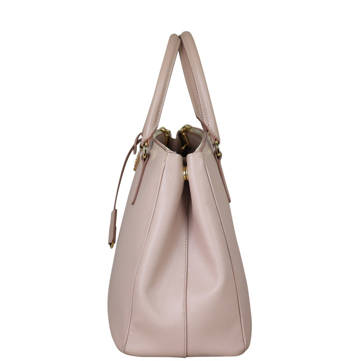Prada Saffiano Lux Galleria Double Zip Tote Medium