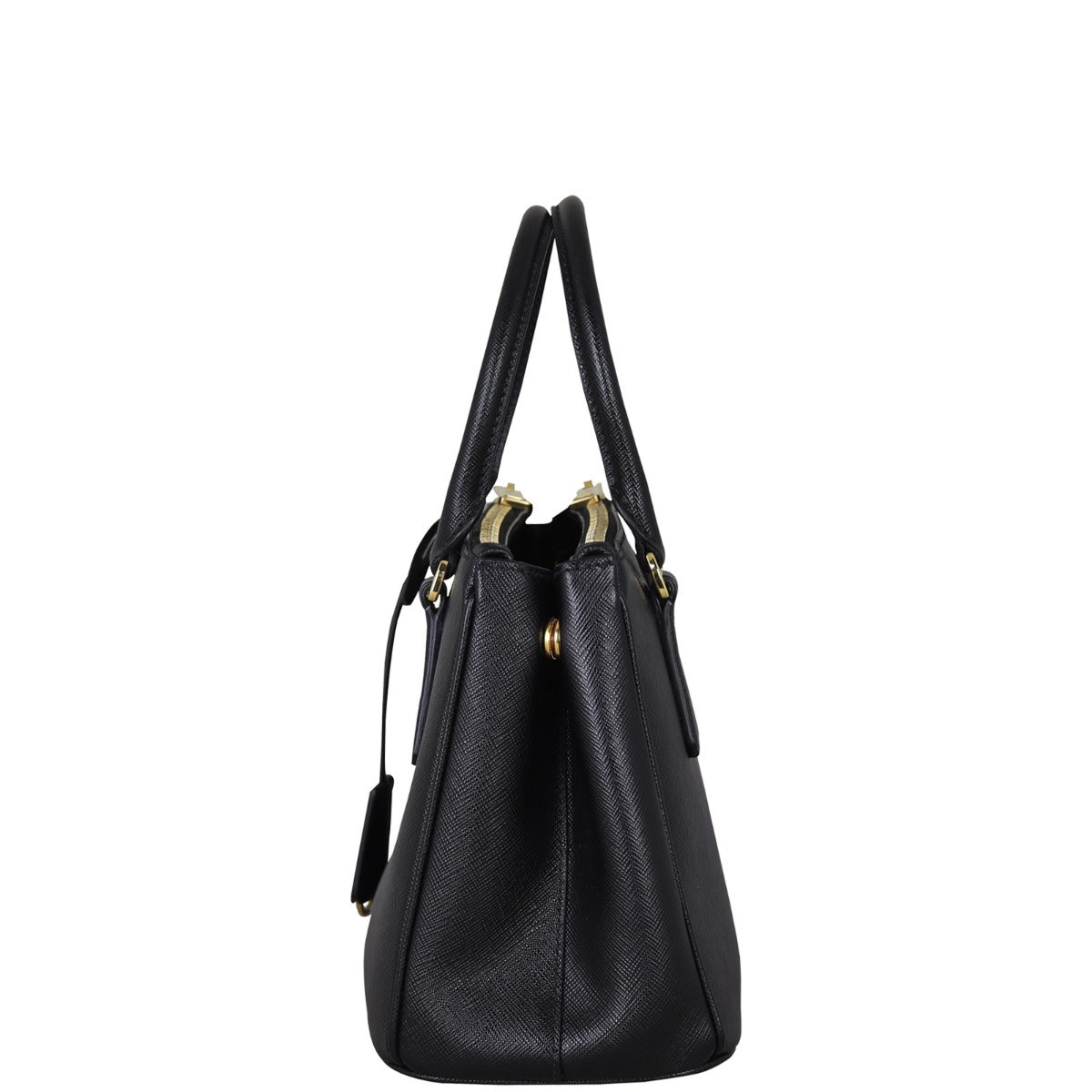 Prada Saffiano Lux Galleria Double Zip Tote Mini