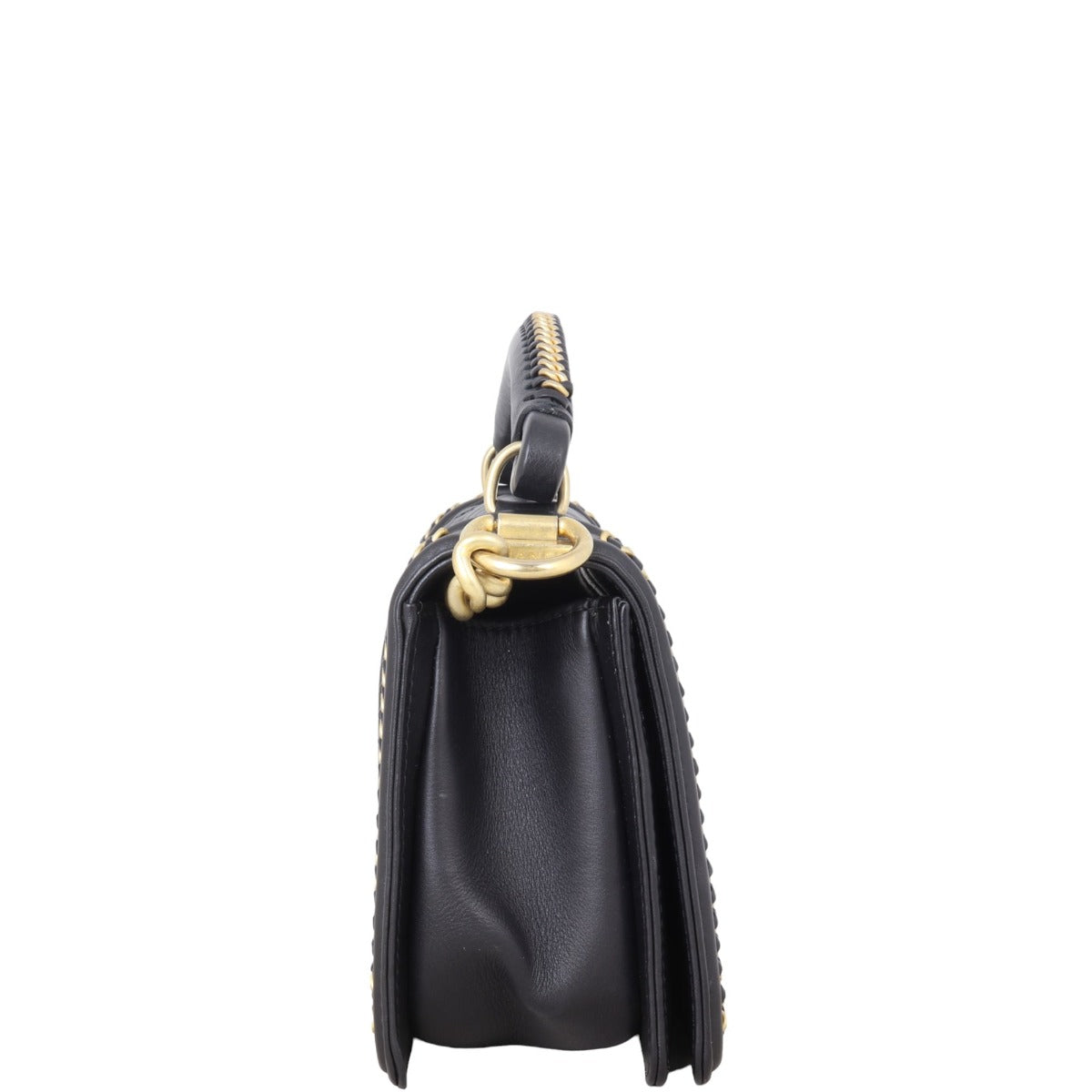Chanel Boy Old Medium Paris-Rome Chain Top Handle