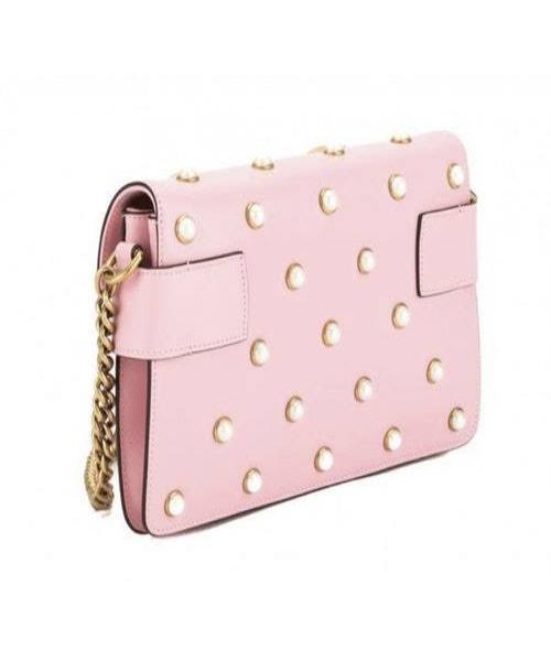 Gucci Monogram Nylon Leather Mini Crossbody