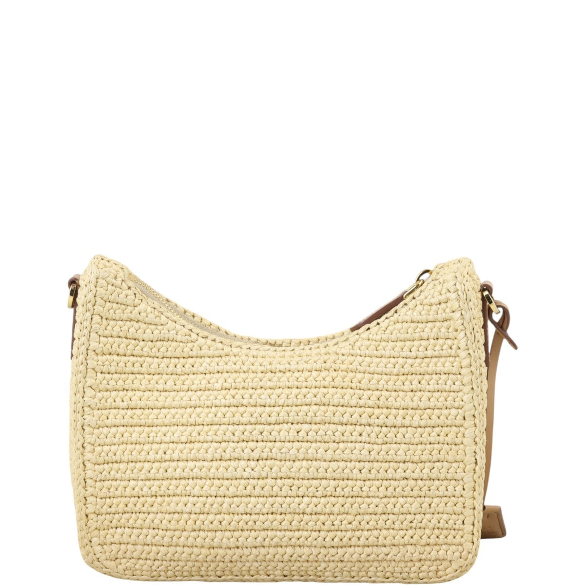Prada Re-Edition 2005 Crochet Raffia Shoulder Bag