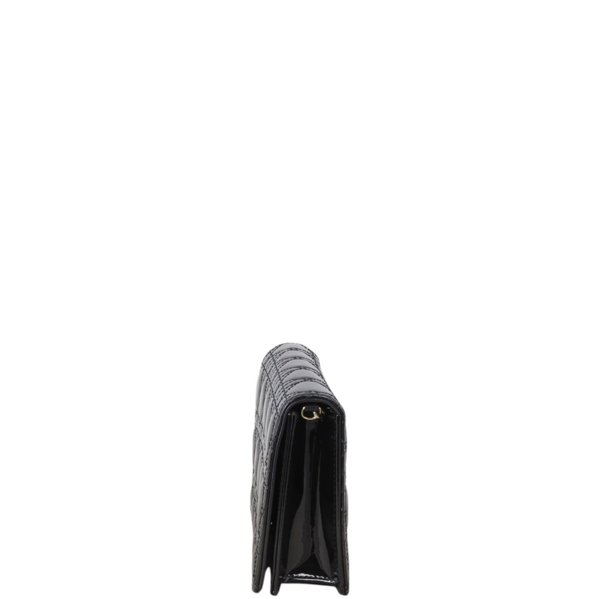 Dior Lady Dior Patent Cannage Pouch