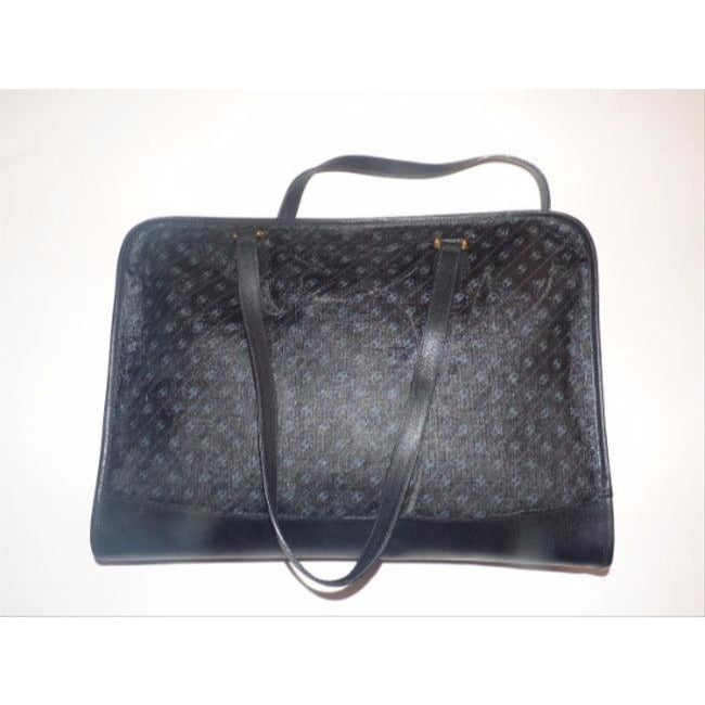 Gucci Leather Canvas Tote