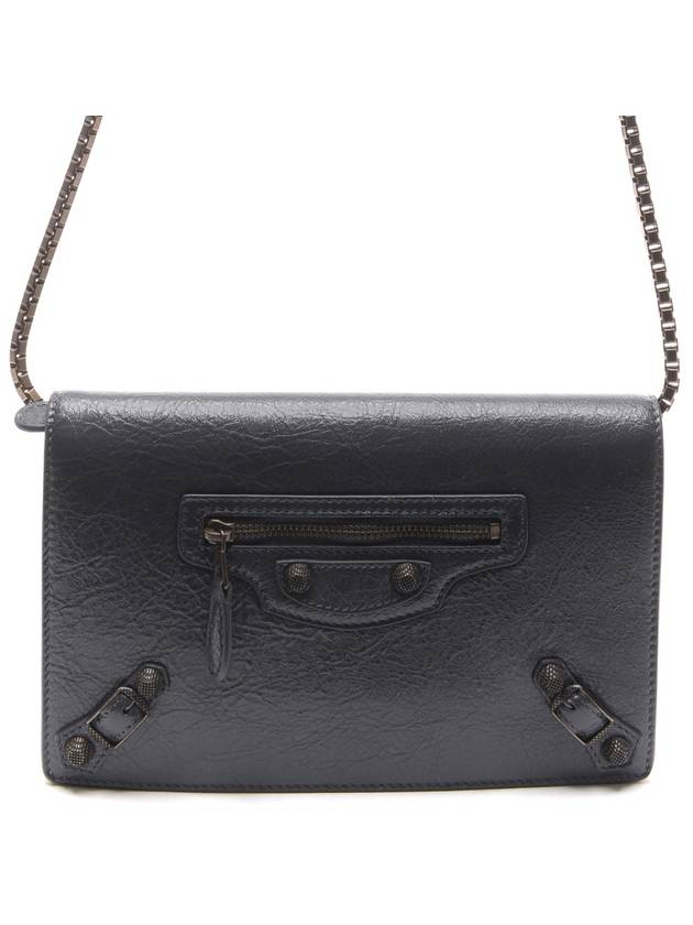 Luxury Balenciaga Trending 2026 Giant Chain Cross Bag Grey