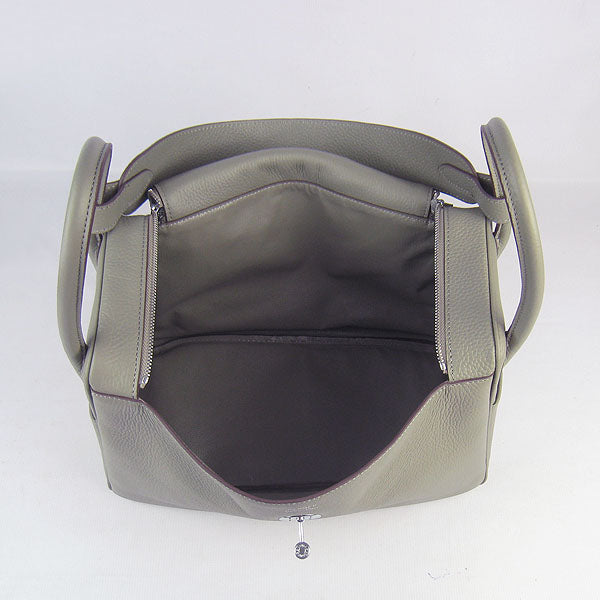 Luxury Hermes Lindy 34cm handbag 6208 khaki