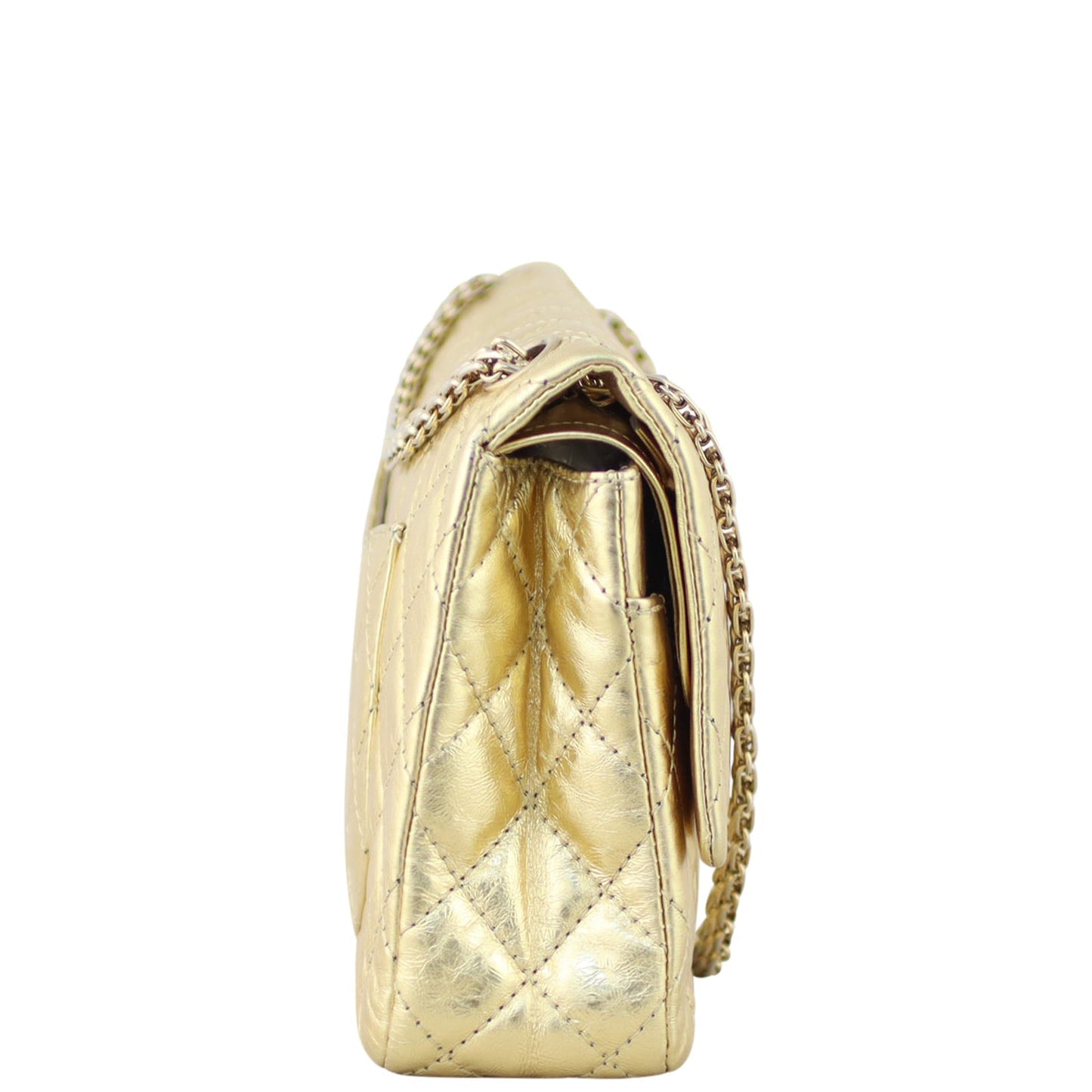 Chanel 2.55 Reissue 226 Double Flap Bag | Gold