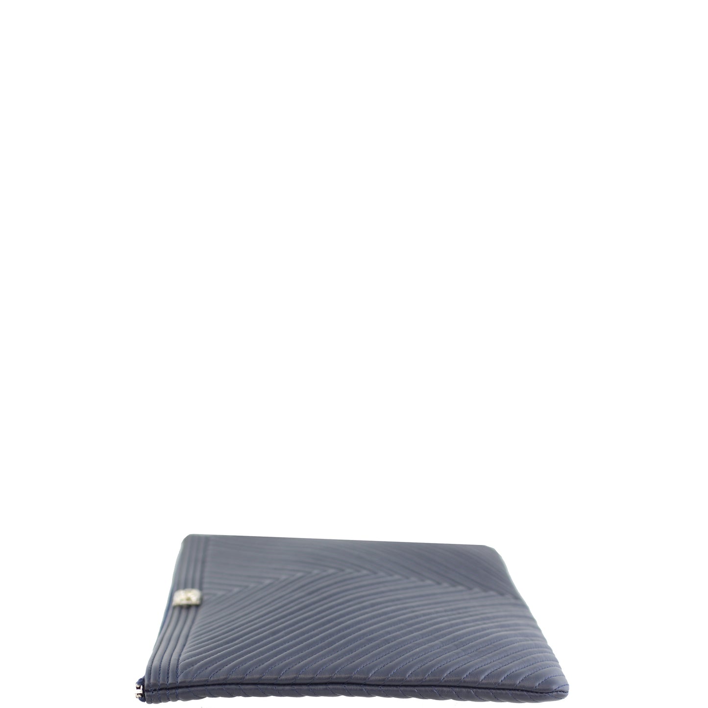 Chanel Boy Chevron O-Case Large