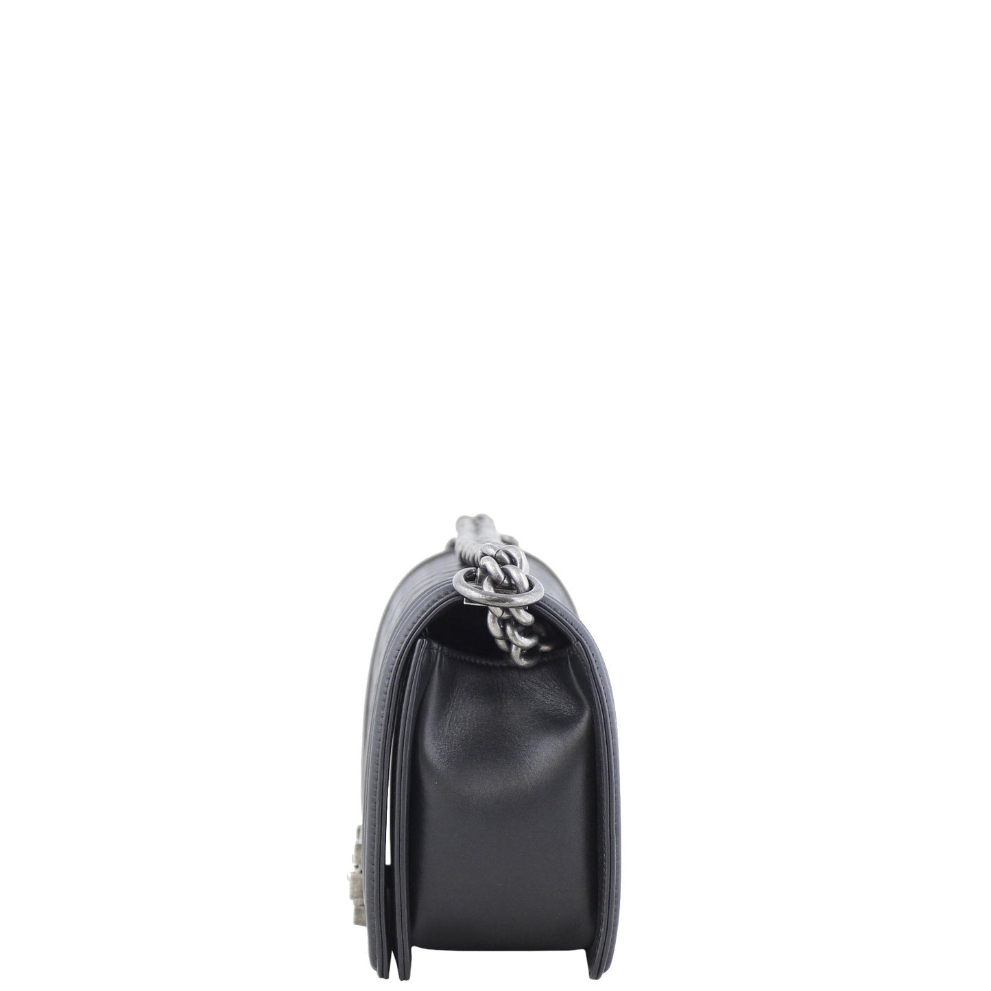 Chanel Boy Bag Old Medium | Black 19 Series