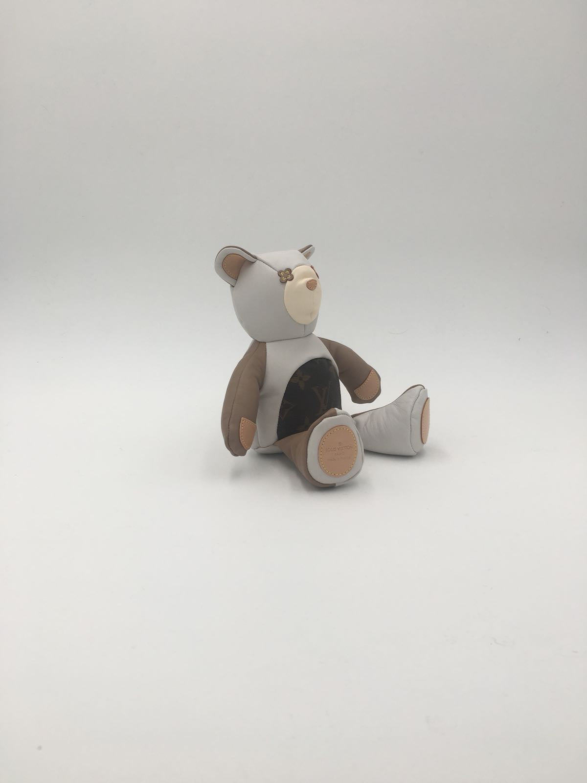 Louis Vuitton Doudou Teddy Bear White Crossbody