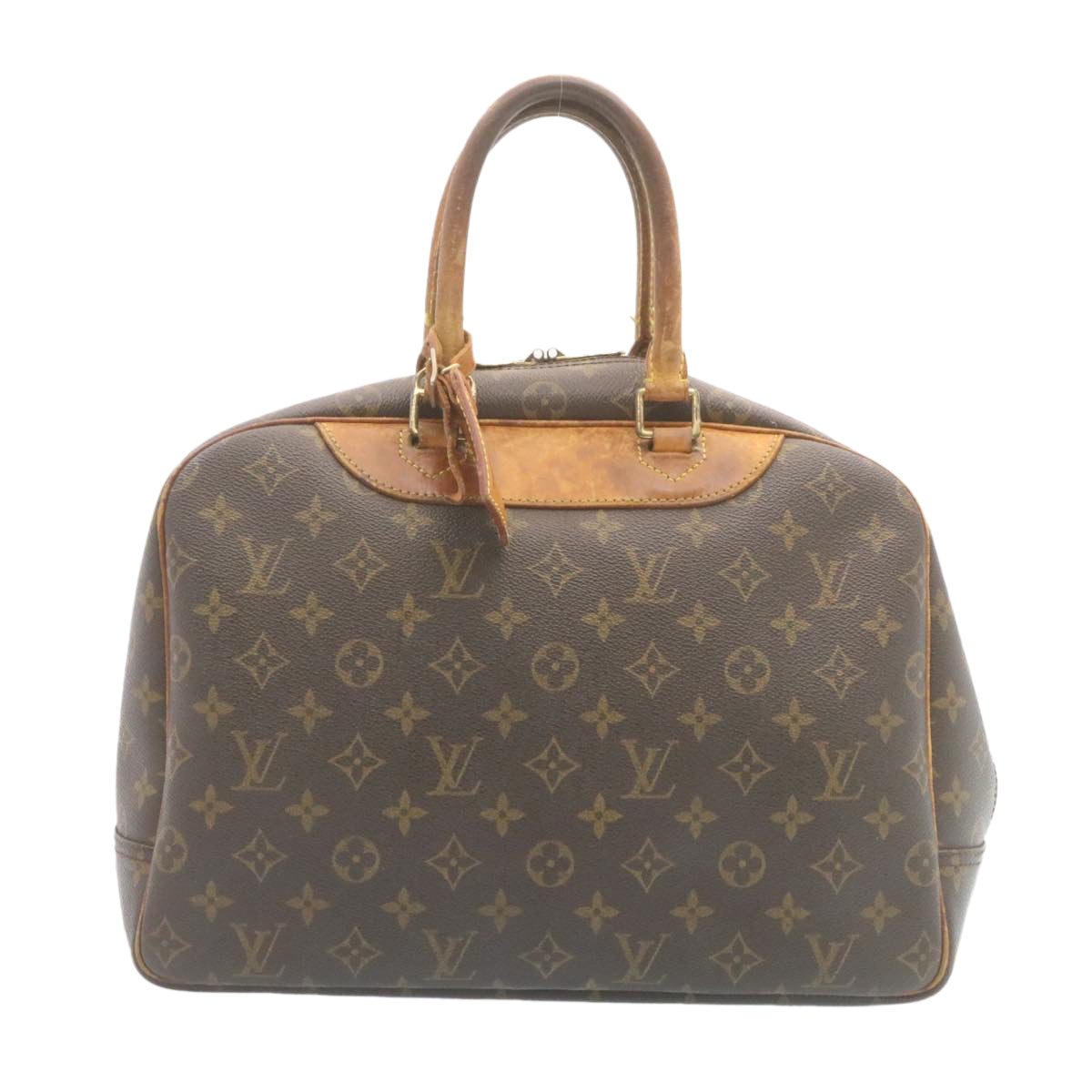 LOUIS VUITTON Monogram Deauville Hand Bag M47270 LV Auth ds379