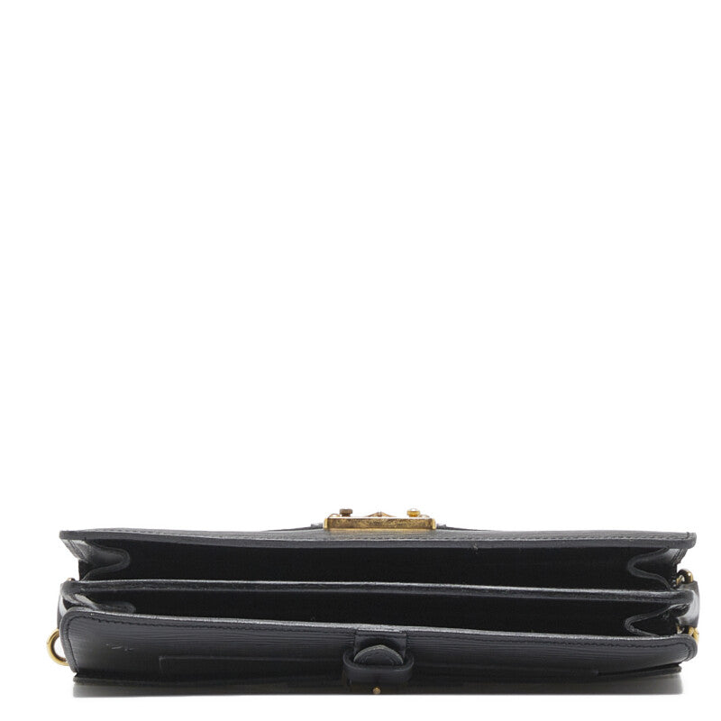 Louis Vuitton Epi Beef Handbag M52322 Noir Black Leather Louis Vuitton