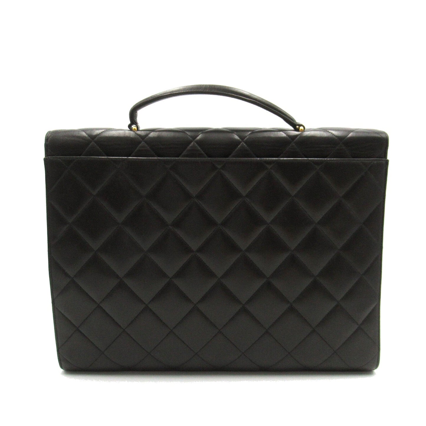 Chanel Chanel Matrasse Briefcase Briefcase Bag Black Mattress Briefcase Briefcase Briefcase OFF