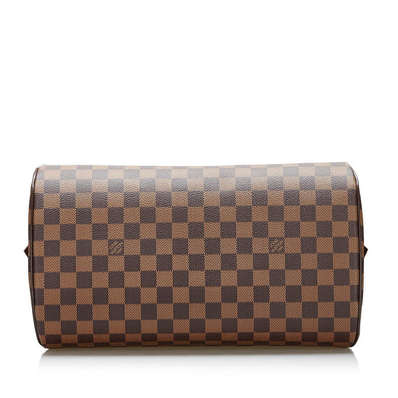 Louis Vuitton Damier Rivera MM Handbag N41434 Brown PVC Leather Louis Vuitton