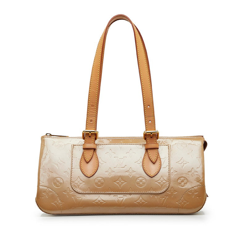 Louis Vuitton Monogram Verney Rosewood Avenue M93509 Nozzet Beige Patent Leather Louis Vuitton