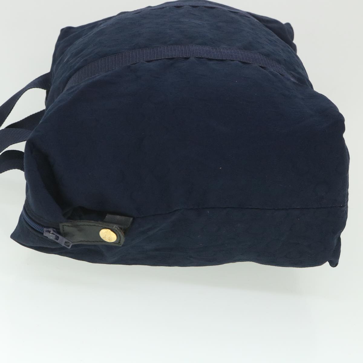 Luxury CELINE C Macadam Canvas Boston Bag Navy ep1860