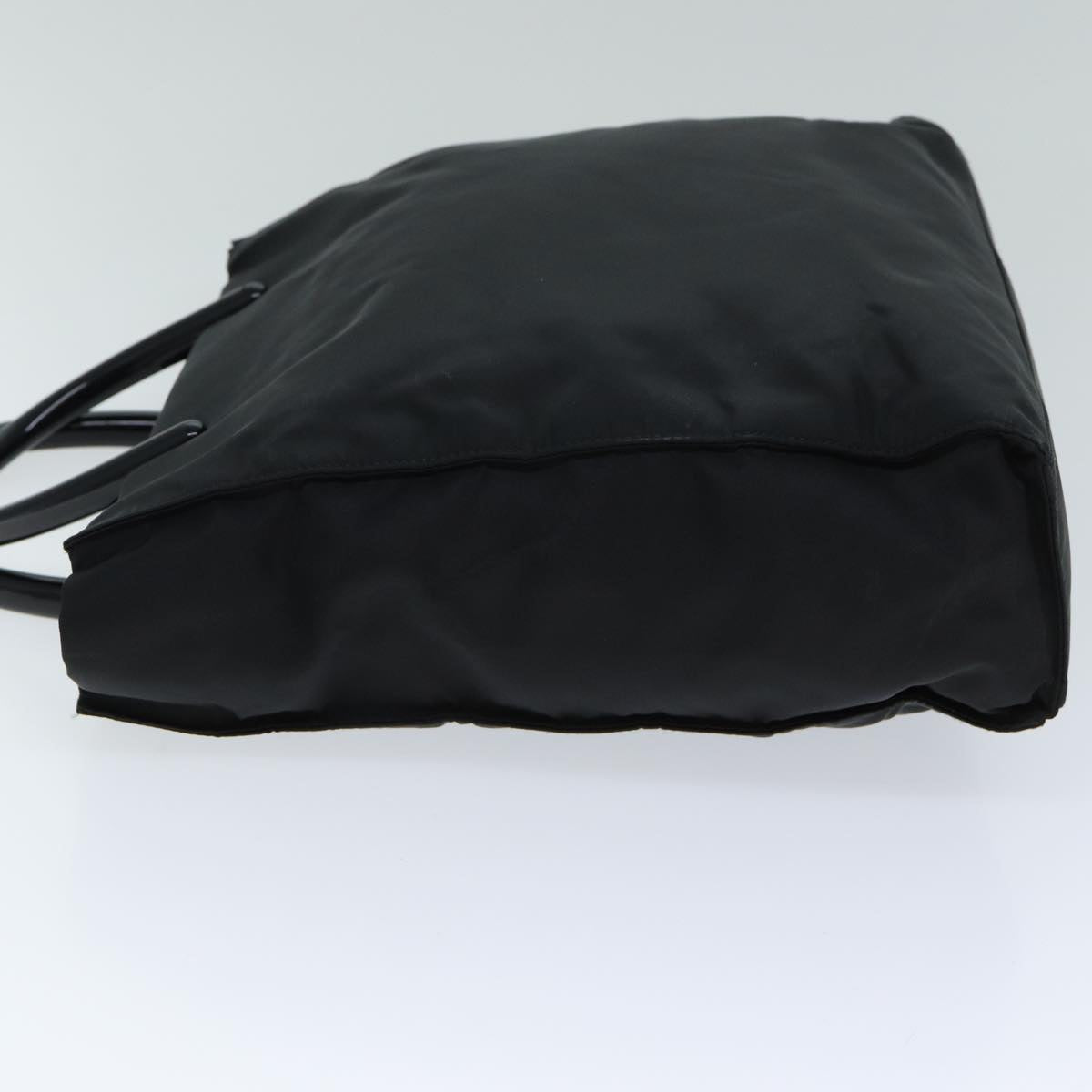 PRADA Hand Bag Nylon Black Auth ep4335