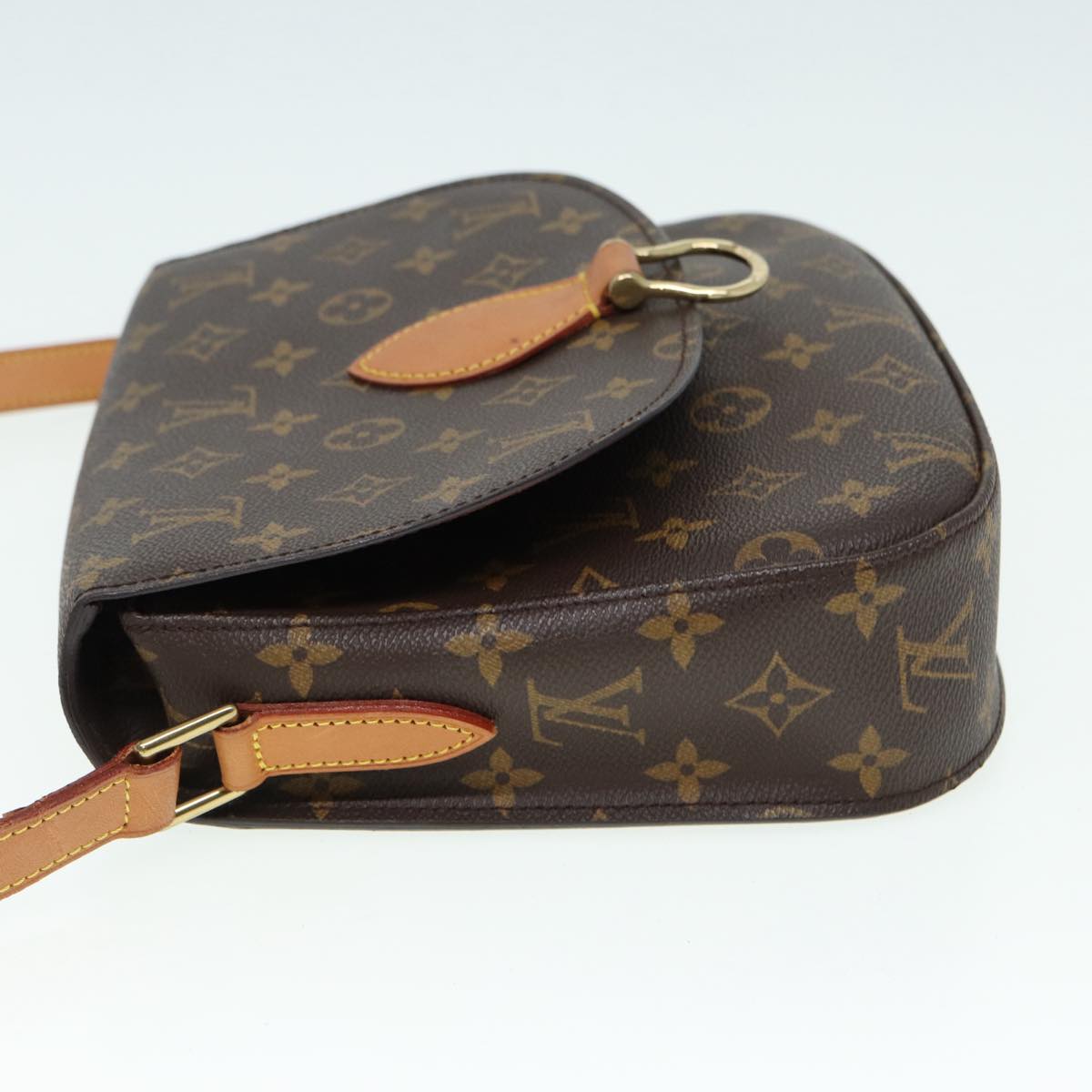 LOUIS VUITTON Monogram Saint Cloud GM Shoulder Bag LV Auth ep5215