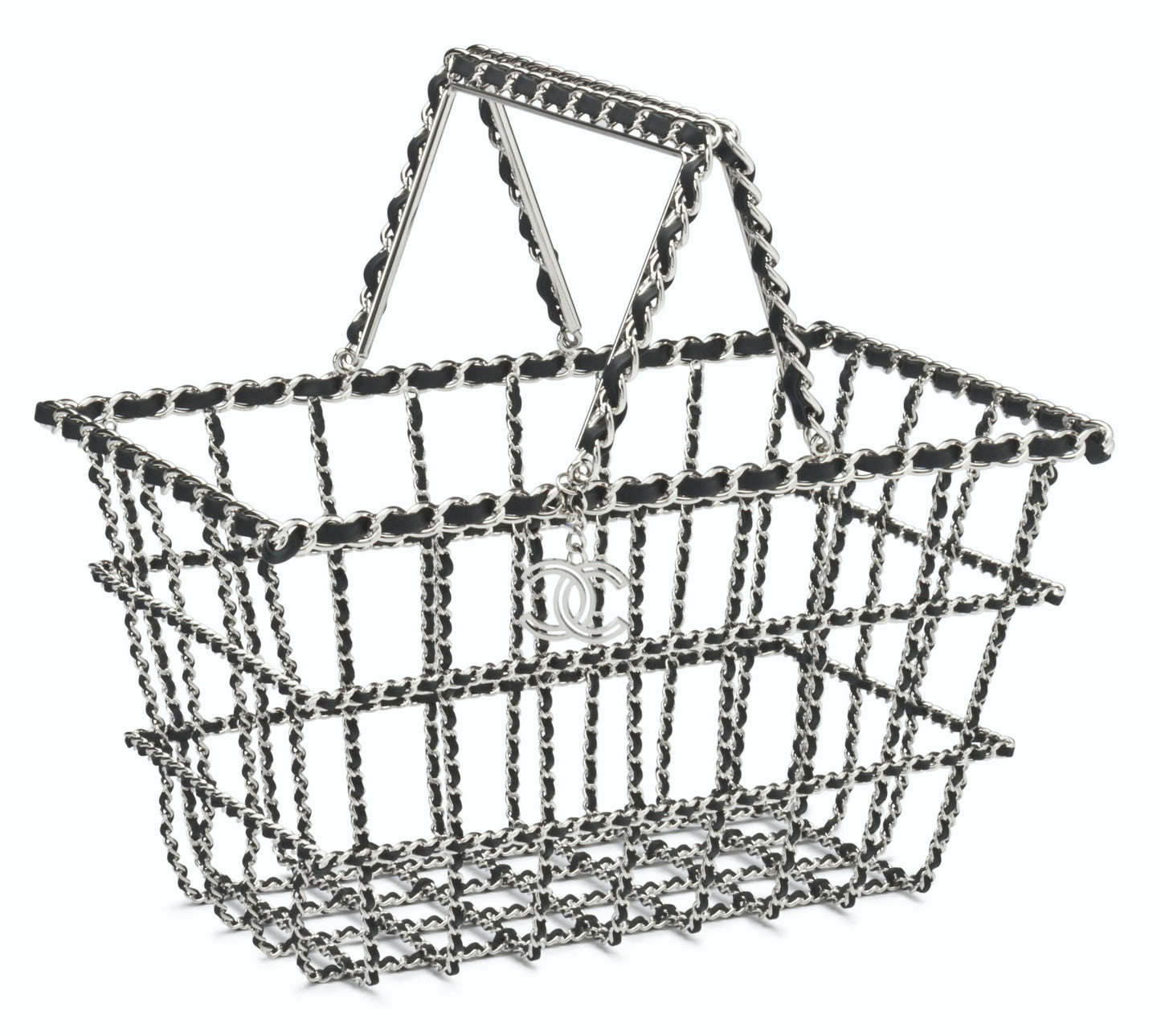 Chanel Large Shopping Basket Bag Fall/Winter 2014 Runway Collection