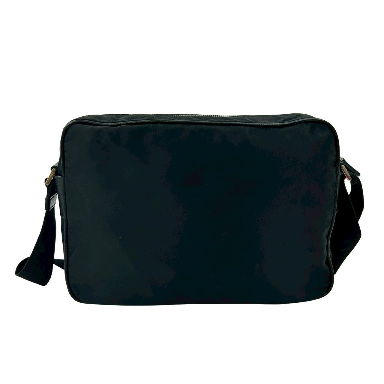 Prada Nylon Saffiano Leather Mini Shoulder Bag