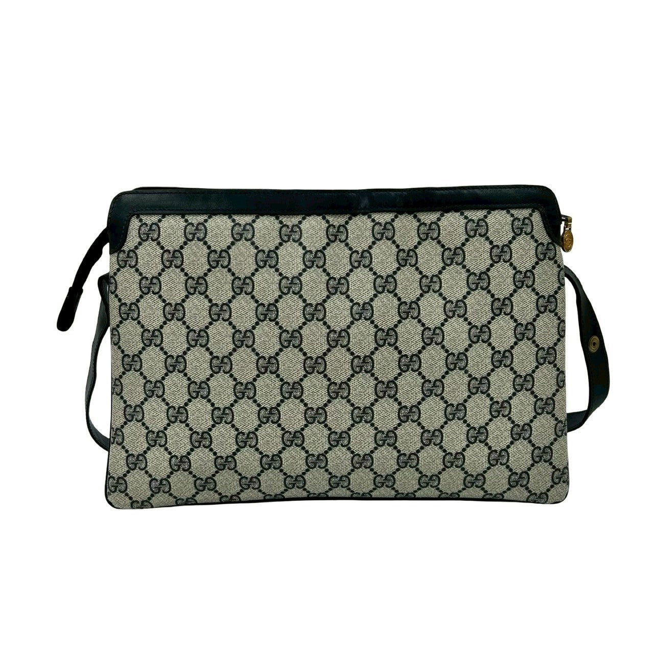 Gucci GG Logo PVC Leather Shoulder Bag