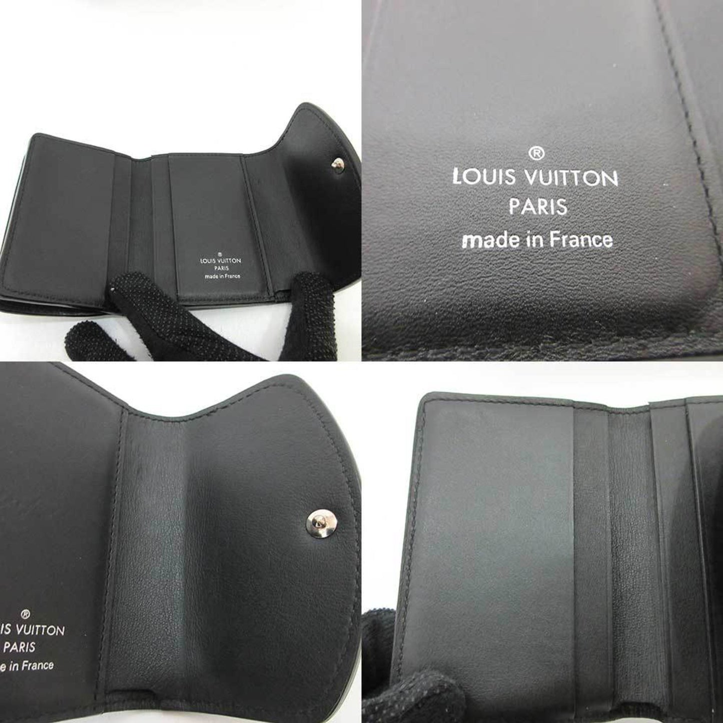 Louis Vuitton Noir Wallet (Tri-Fold)