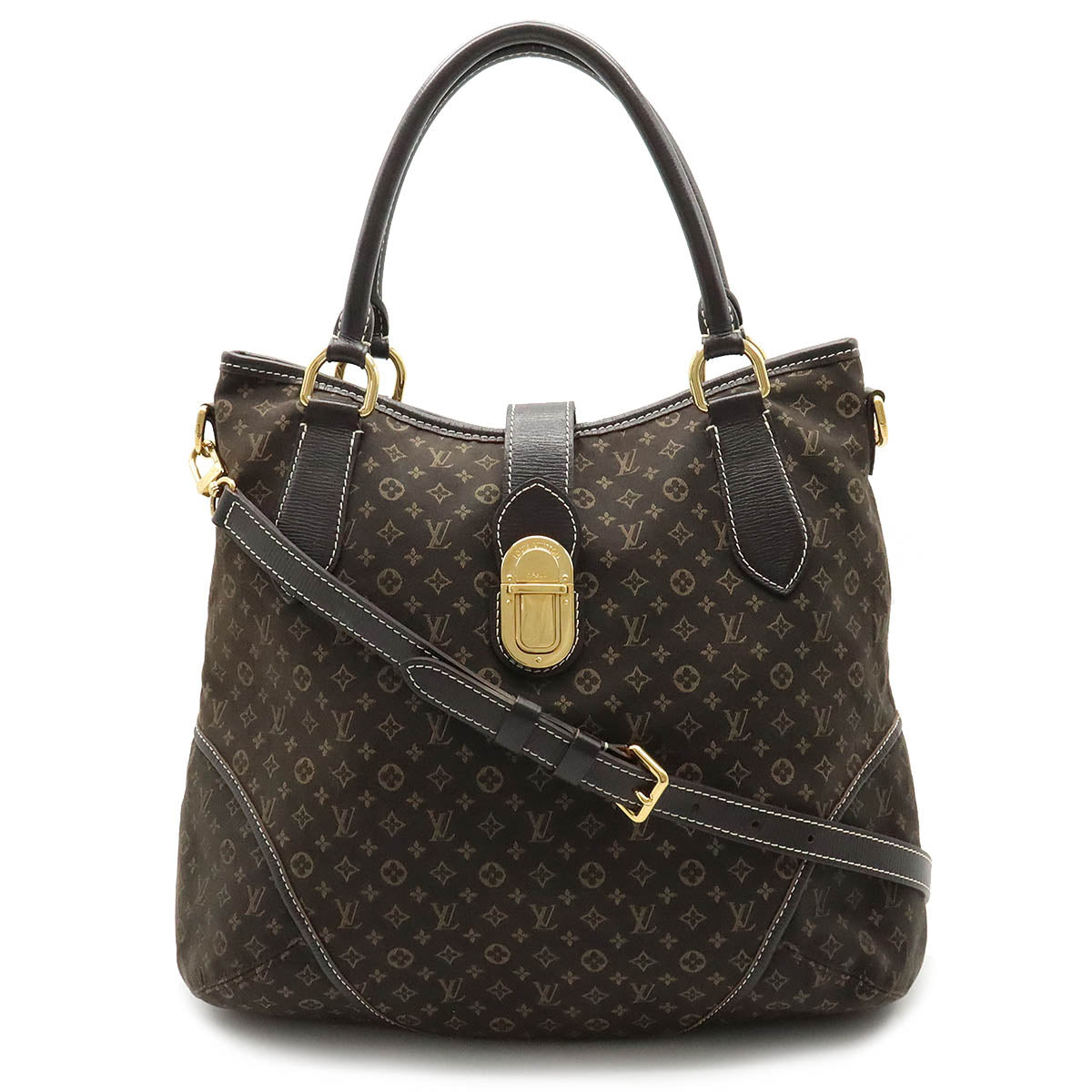 LOUIS VUITTON Louis Vuitton Monogramm Idil Elegi Tortoise Bag 2WAY Shoulder Shoulder Canvas Hoshan Brown Tea M56696