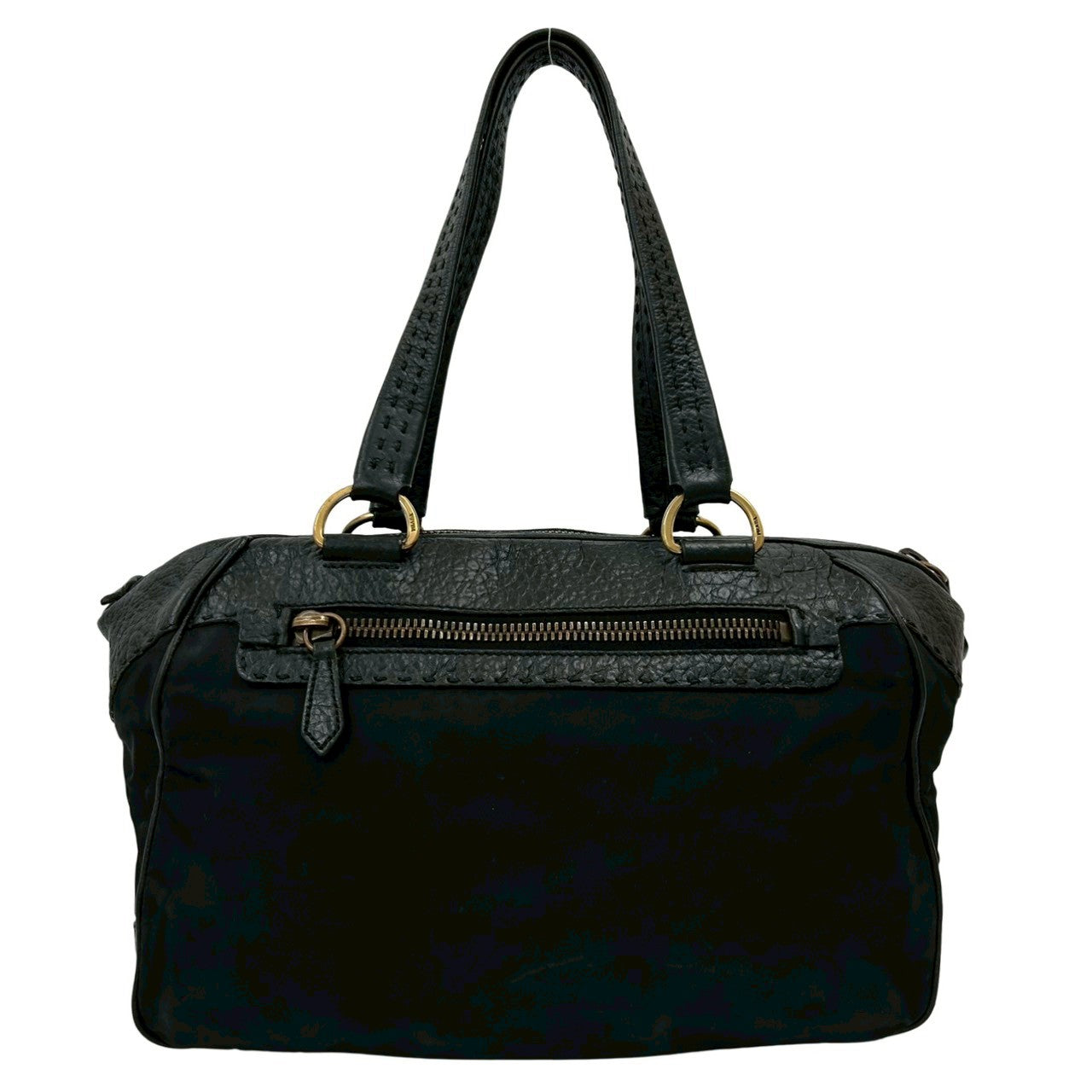 Prada Tessuto Nylon Leather 2way Bag
