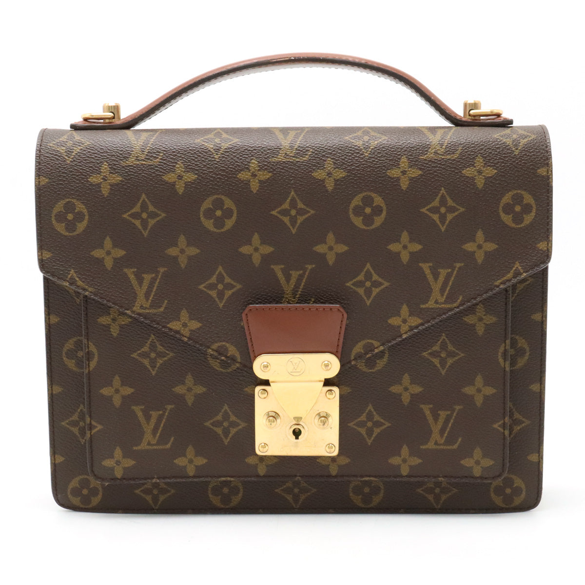 Louis Vuitton Monograms Montserrat 28 bags Business Handbags M51185