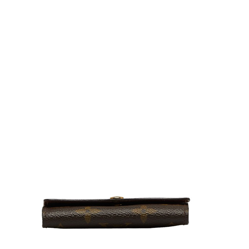 Louis Vuitton Monogram Multicle 6 Keycase M62630 Brown PVC Leather Louis Vuitton