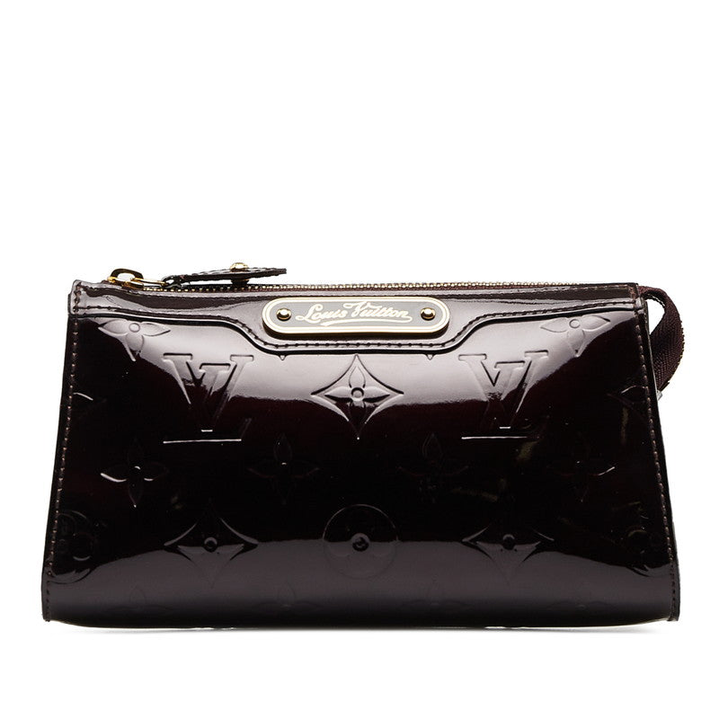 Louis Vuitton Monogram Verney Tours Cosmetic M93564 Amarant Pearl Patent Leather Louis Vuitton