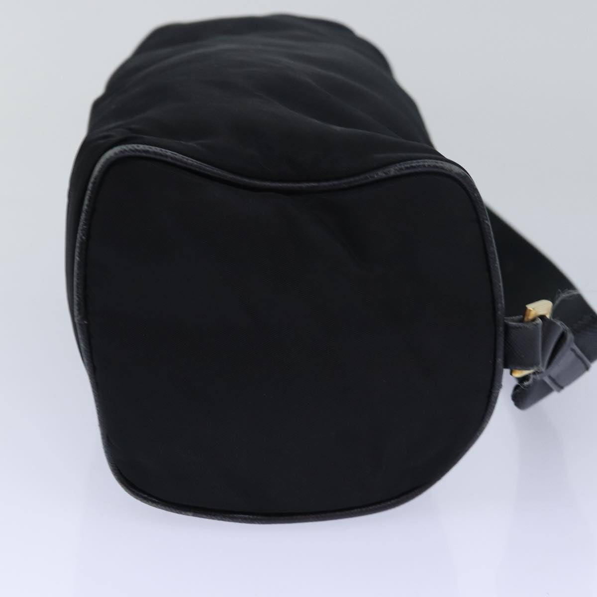 PRADA Shoulder Bag Nylon Black Auth