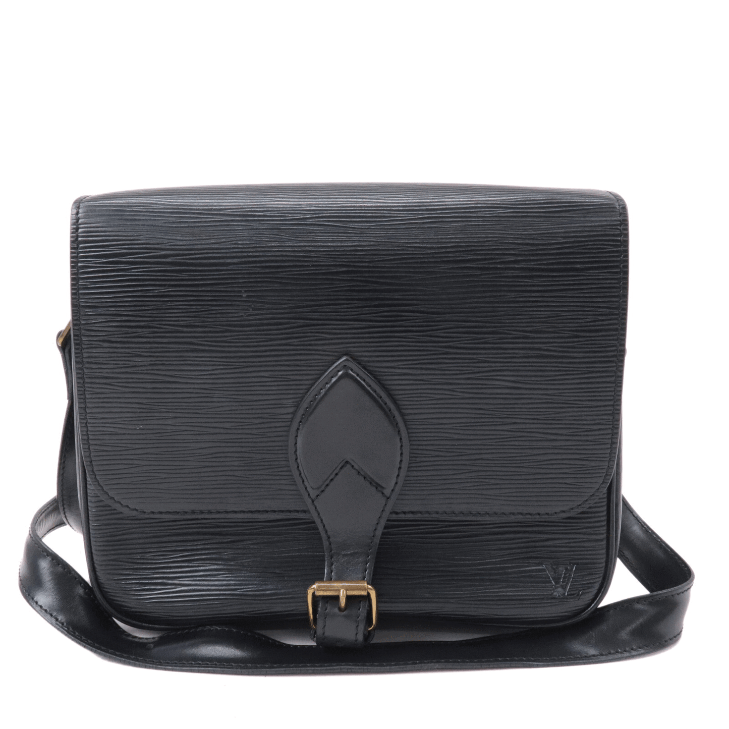 Louis Vuitton Epi Cartouchiere Shoulder Bag Noir M52242