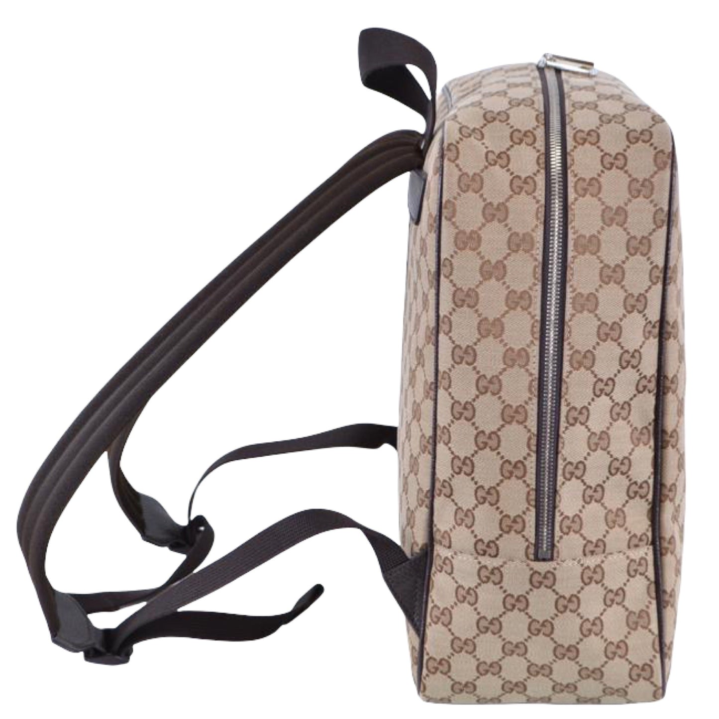 Gucci Monogram Nylon Leather Canvas Crossbody