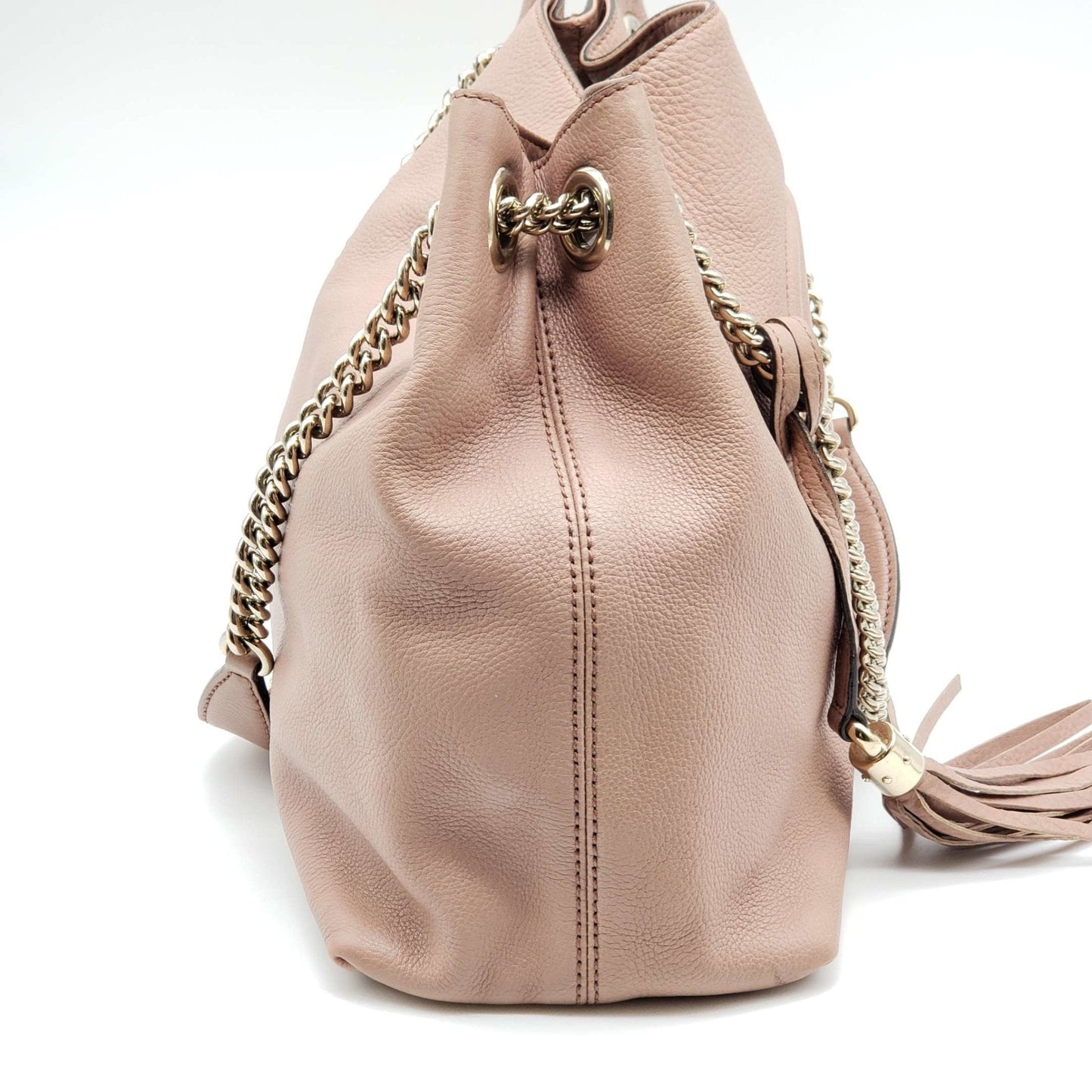 Gucci Soho Leather Chain Shoulder Bag Style 1