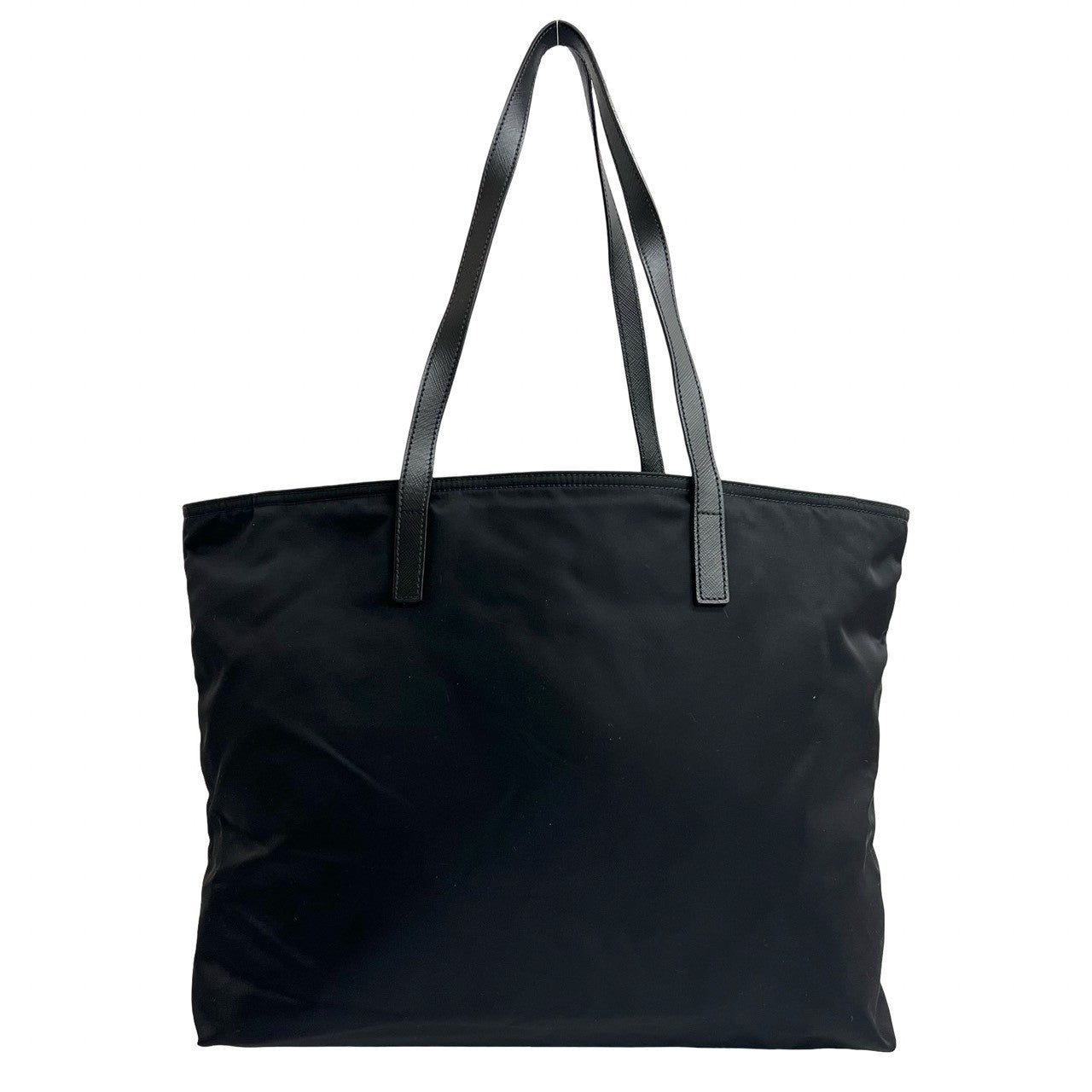Prada Saffiano Leather Tessuto Nylon Tote Bag